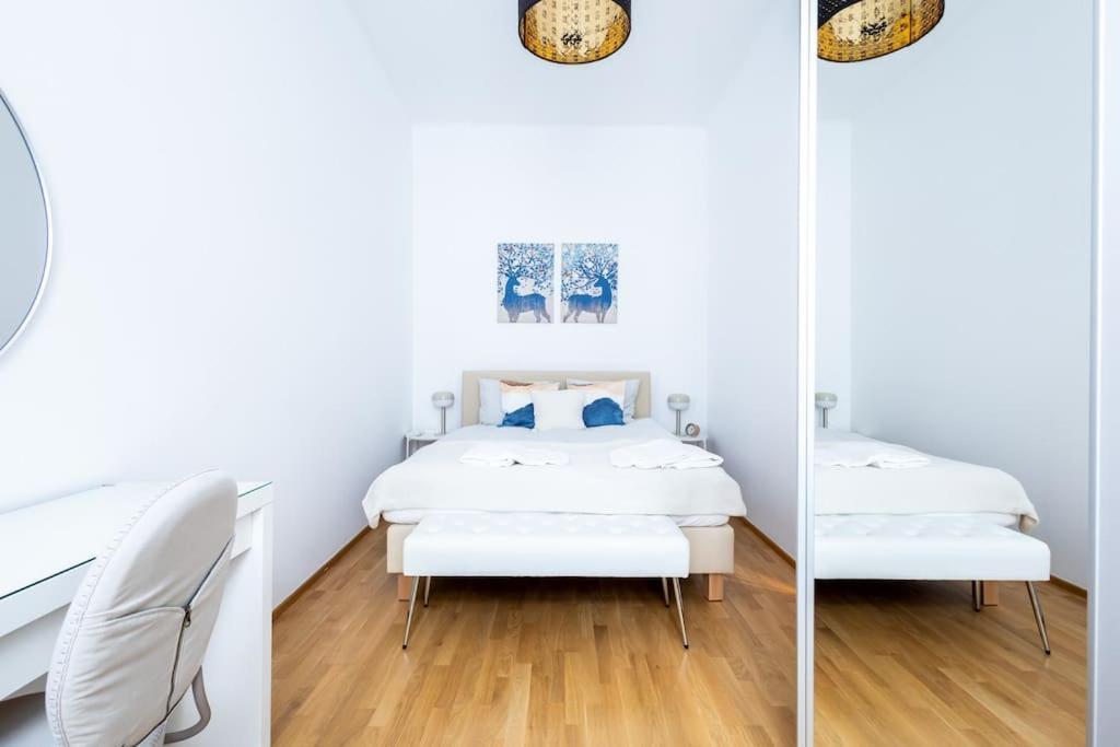 Orestaliving - Spacious 2Br On The Danube Canal Wien Eksteriør bilde