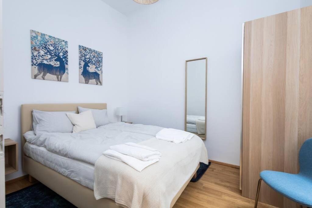 Orestaliving - Spacious 2Br On The Danube Canal Wien Eksteriør bilde